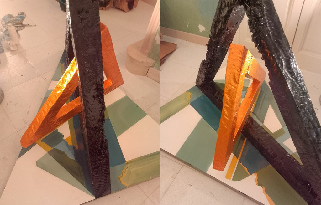 Del taller a la exposición internacional: así nace Origen, la obra de Carmen Belén Serrano 6 origen 7