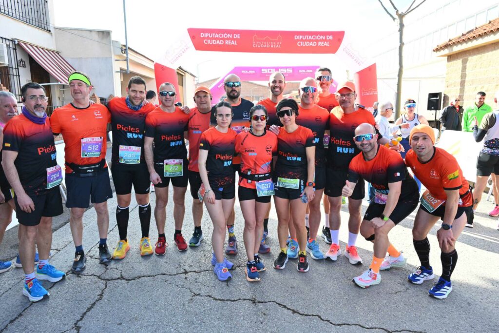 Los Pieles Run firma una brillante actuación en la Media Maratón de Bolaños de Calatrava 1 pielesrunbolanoscalatrava 2