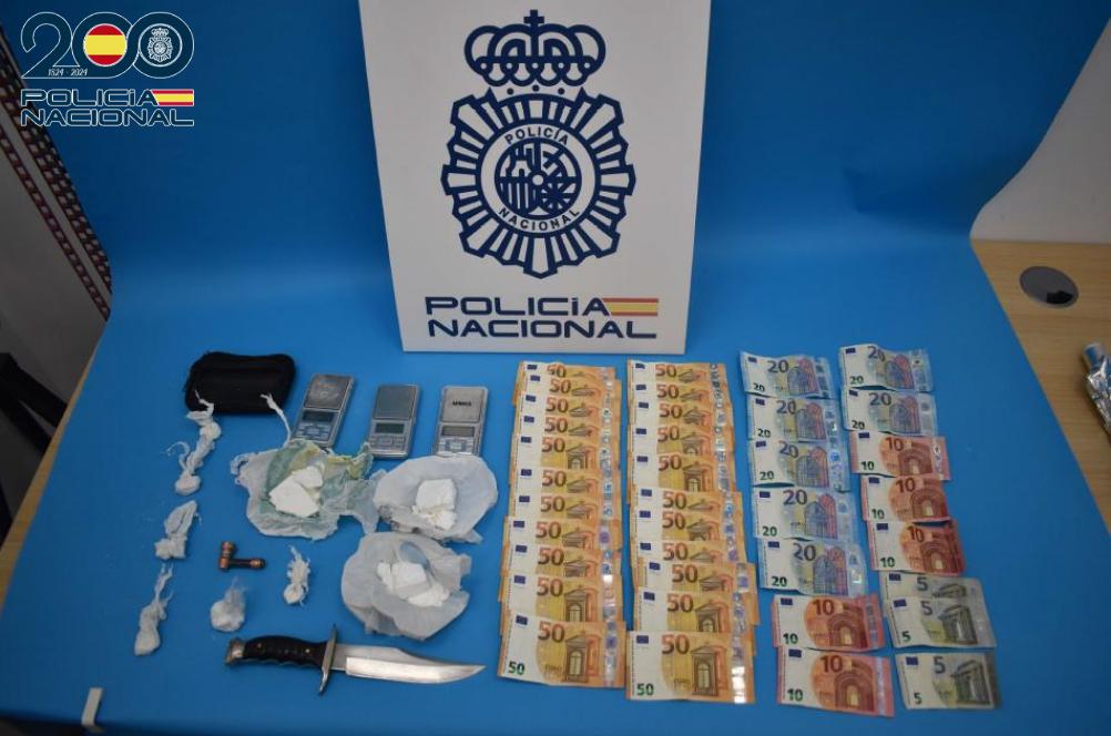 La Policía Nacional desmantela en Puertollano un entramado criminal especializado en la distribución y consumo de cocaína y heroína