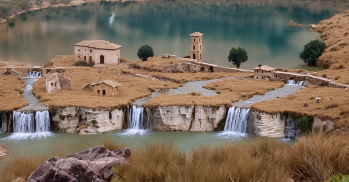 Proceso de fijación del carbonato cálcico en el Alto Guadiana, en el siglo XX 2 preciciptacioncarbonatocalcico alto guadiana 3