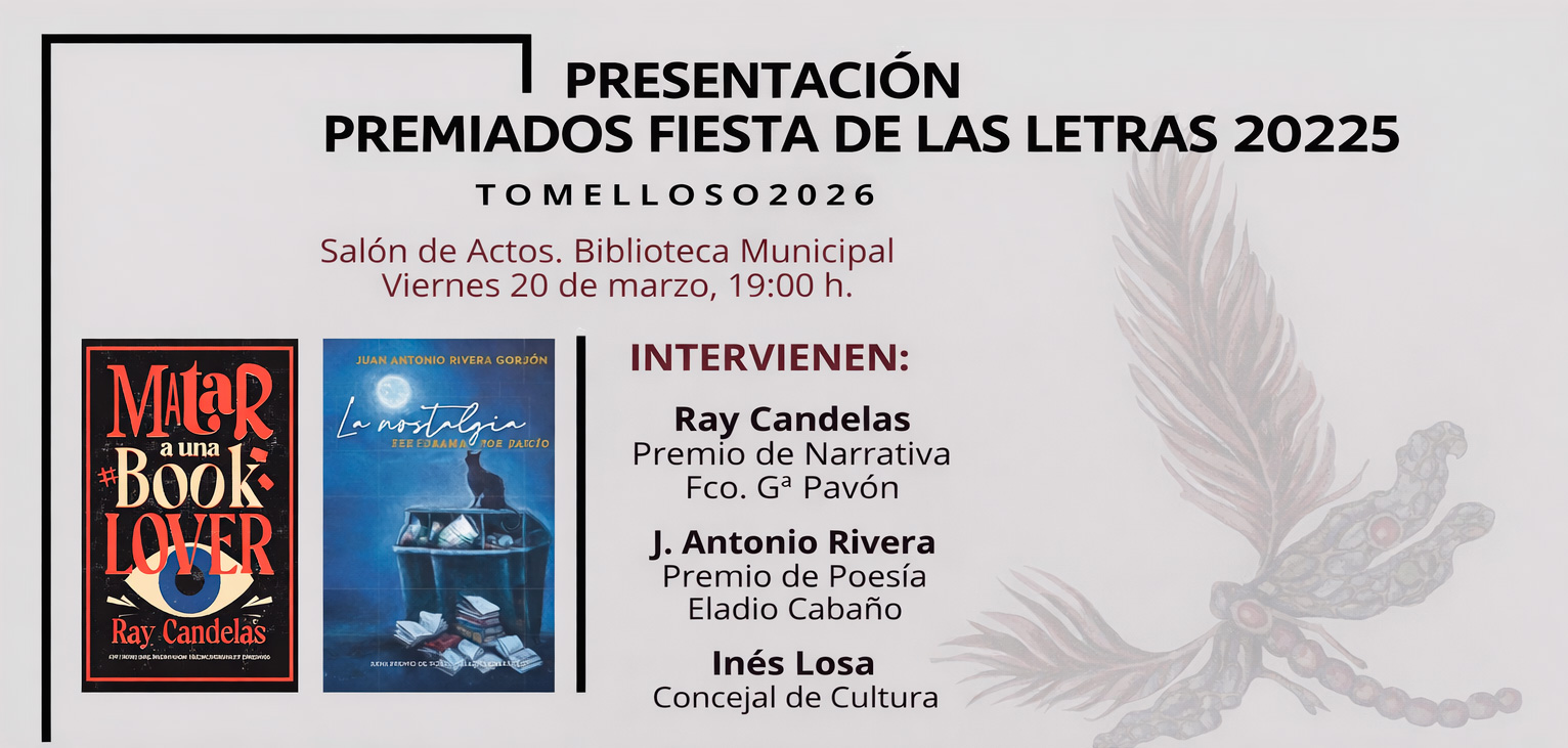 La Biblioteca Municipal pone en valor las Fiestas de las Letras 2025 con la presentación de sus libros premiados