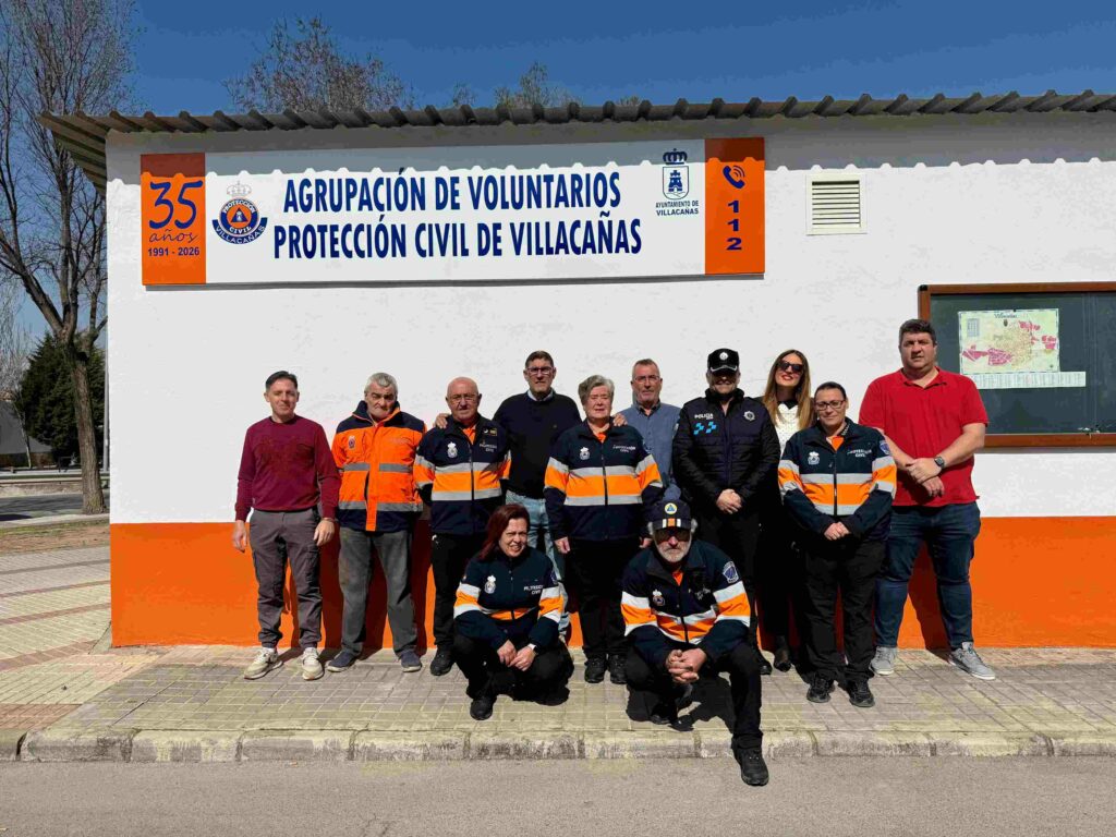 Reconocimiento en Villacañas a los voluntarios de Protección Civil en el Día Mundial de la Protección Civil 10 reconocimiento proteccion civil villacanas 05
