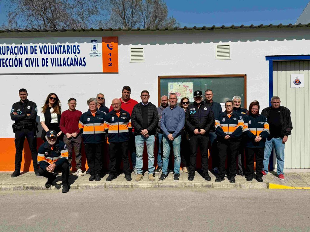 Reconocimiento en Villacañas a los voluntarios de Protección Civil en el Día Mundial de la Protección Civil 8 reconocimiento proteccion civil villacanas 07