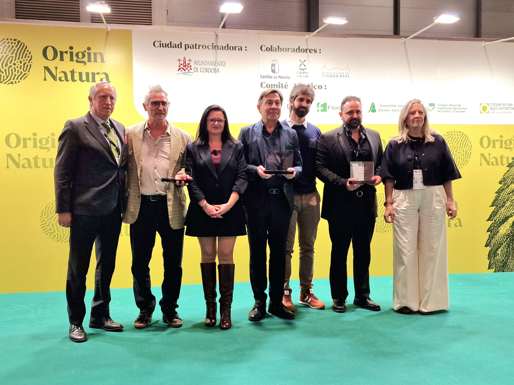 Rocío Zarco resalta en la entrega de premios de Origin Natura que Ciudad Real exporta salud, calidad y sostenibilidad al mundo desde el sector de los ingredientes naturales
