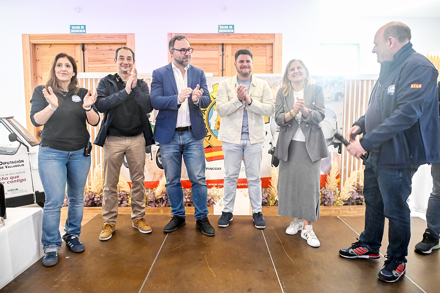 Tomelloso acogió el V Encuentro del Vespa Club de España