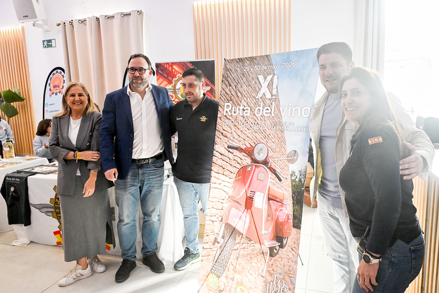 Tomelloso acogió el V Encuentro del Vespa Club de España 1 Tomelloso acogió el V Encuentro del Vespa Club de España