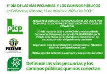 Castilla-La Mancha celebra el próximo domingo 22 de marzo el 6º Día de las Vías Pecuarias y los Caminos Públicos Castilla-La Mancha celebra el próximo domingo 22 de marzo el 6º Día de las Vías Pecuarias y los Caminos Públicos