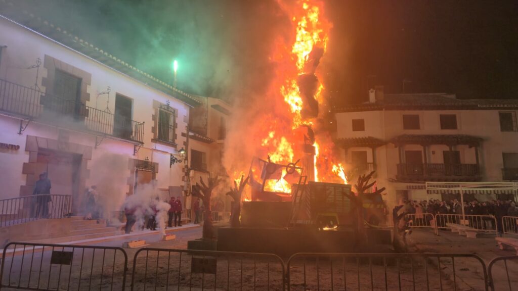 Villahermosa consolida su Falla Manchega con un intenso fin de semana de celebración en honor a San José 3 villahermosa falla manchega 3