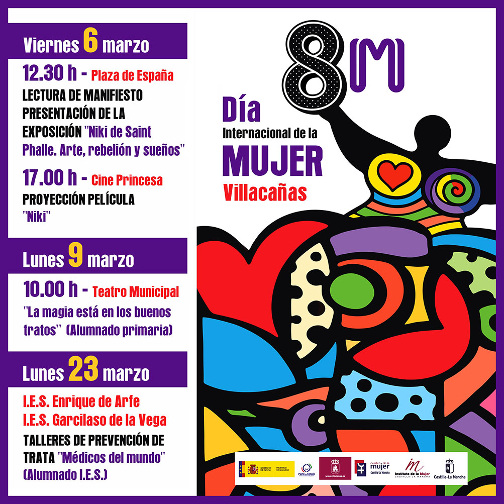 Villacañas se suma a la conmemoración del Día Internacional de las Mujeres con una exposición sobre arte, rebelión y sueños