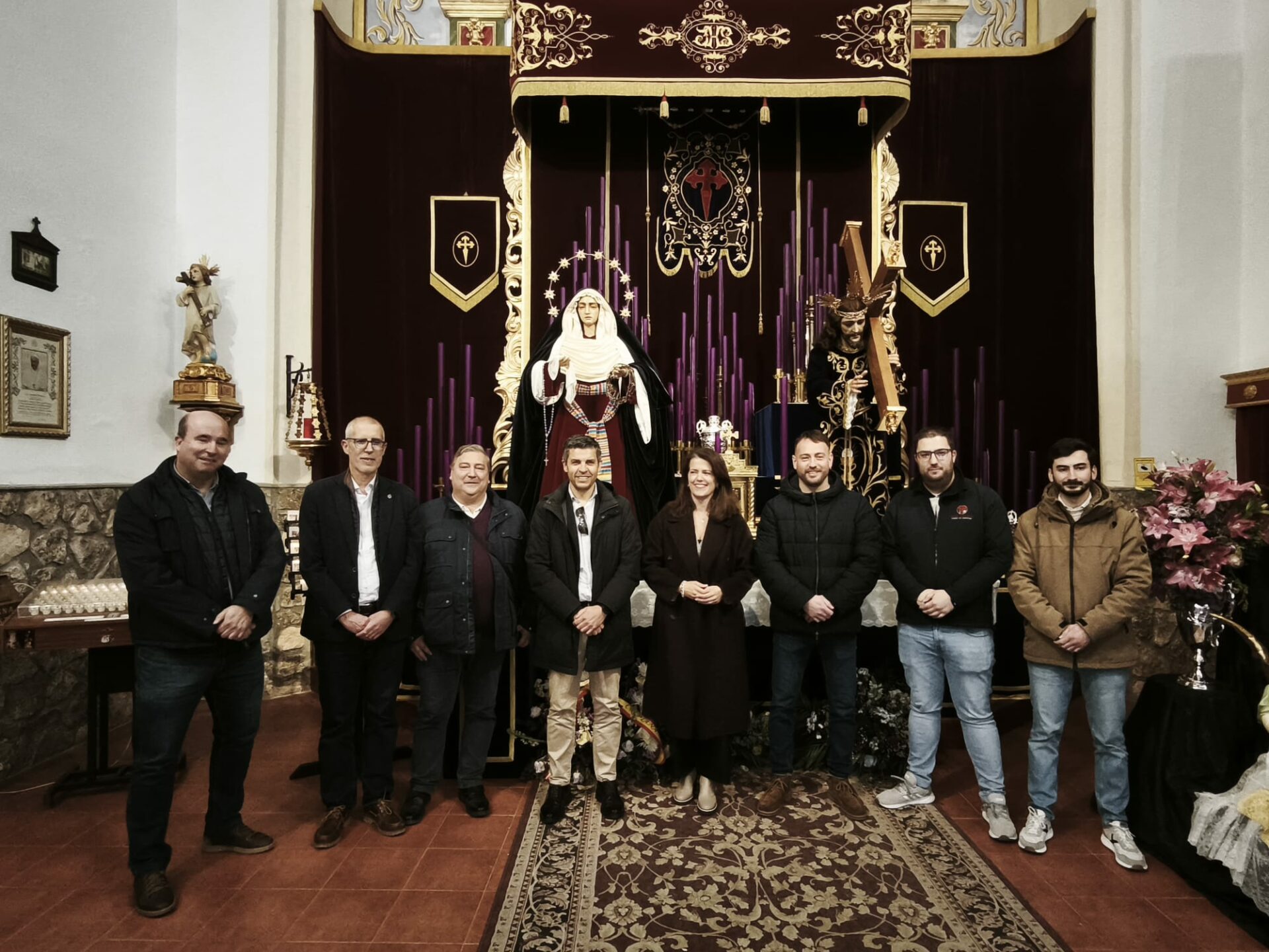 La Diputación de Ciudad Real impulsa la conservación del patrimonio de las hermandades y cofradías de Campo de Criptana