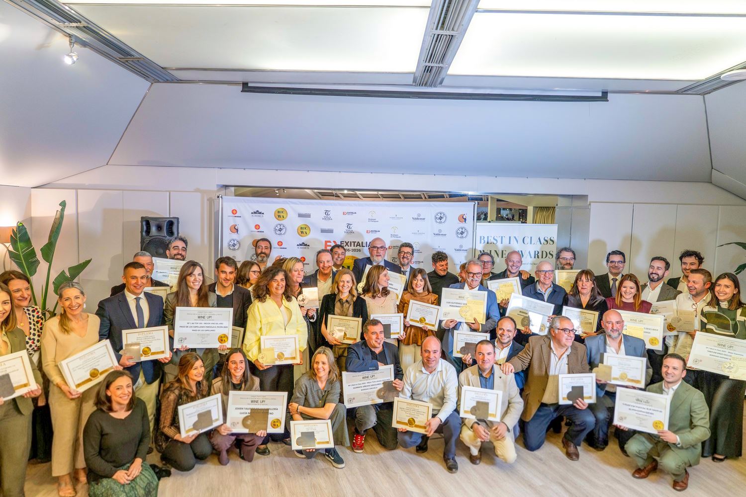 Los Best In Class Wine Awards encumbran a los mejores vinos del año en la Guía Wine Up! y homenajea a Luis Gutiérrez