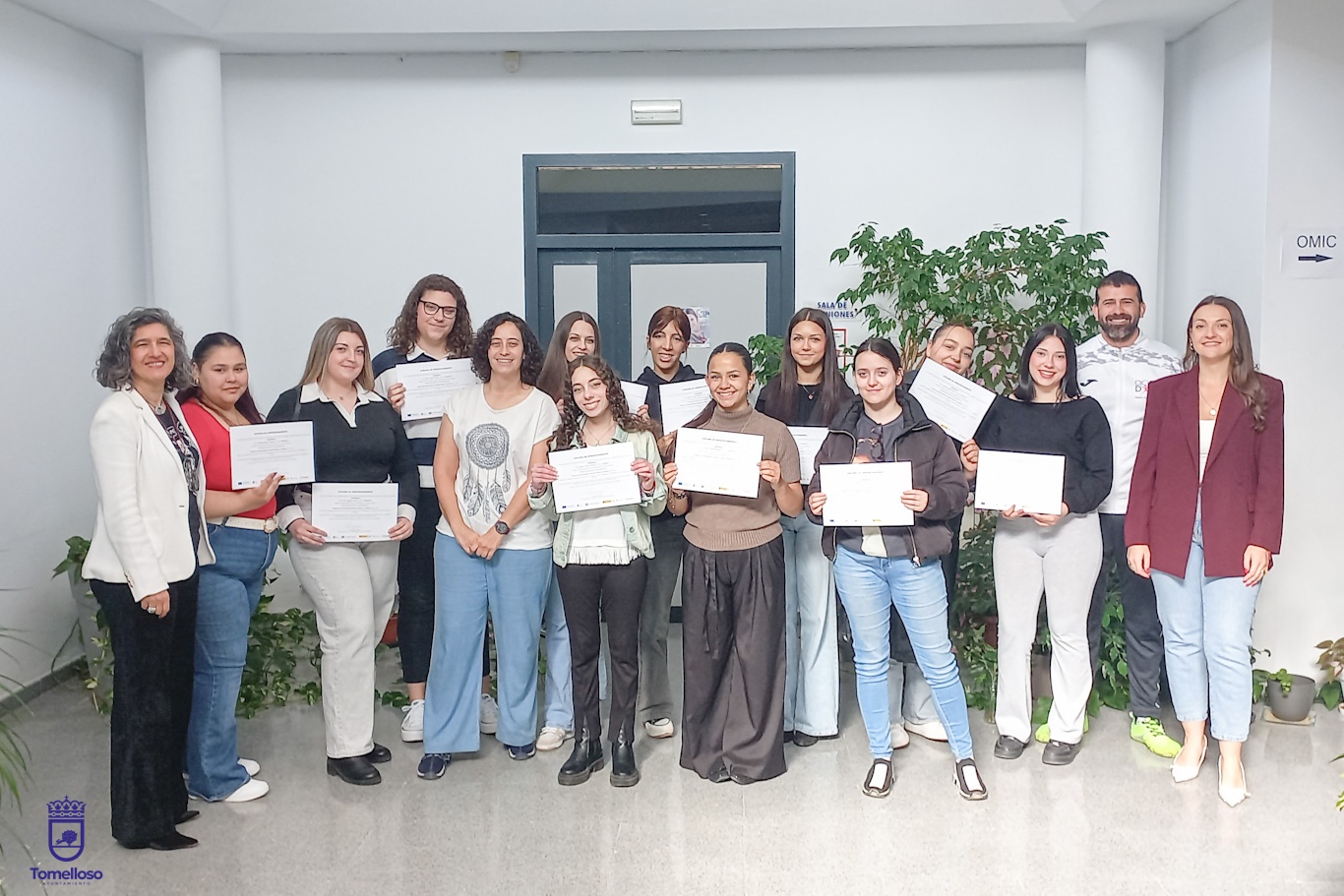 15 alumnas completan el curso “Aula Matinal, Comedor Escolar y Ludoteca” impartido en el CLIPE