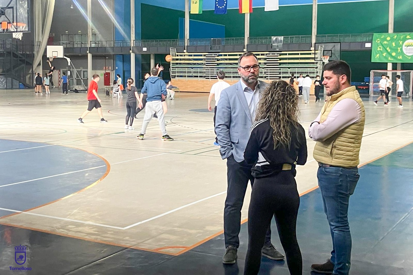 250 estudiantes de bachillerato participan en la Olimpiada de Deportes Colectivos celebrada en la Ciudad Deportiva