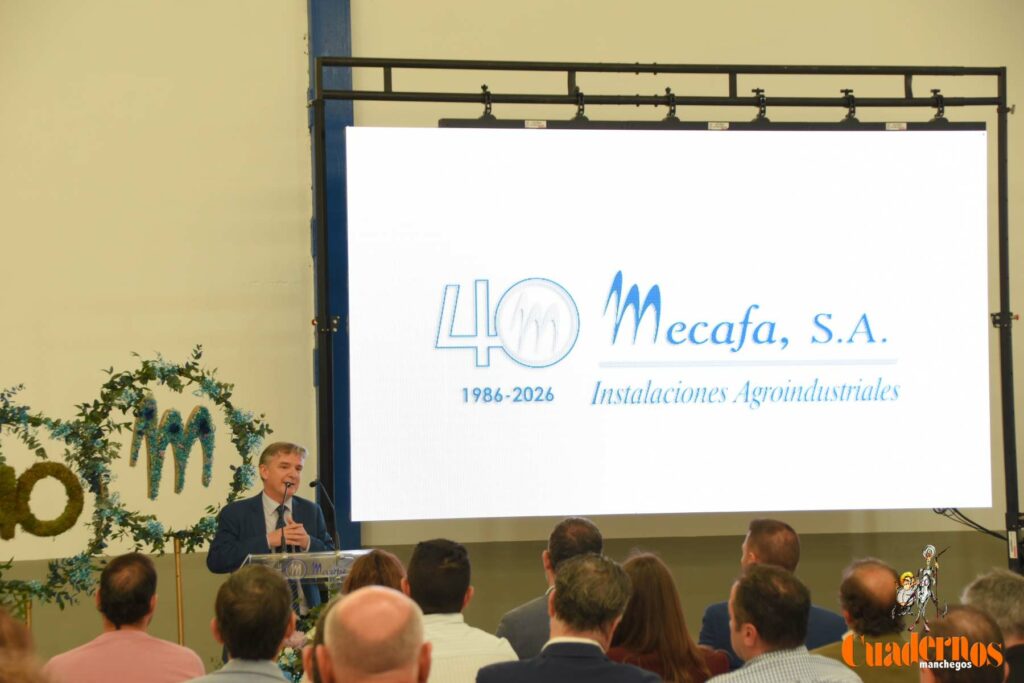 MECAFA celebra 40 años de innovación y éxito internacional desde Tomelloso 2 40 anos mecafa tomelloso40