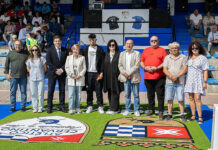 Argamasilla de Alba inaugura el nuevo césped del campo Santiago García con un emotivo homenaje al fútbol, la solidaridad y la memoria del club Argamasilla de Alba inaugura el nuevo césped del campo Santiago García con un emotivo homenaje al fútbol, la solidaridad y la memoria del club