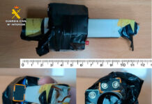 La Guardia Civil de Albacete interviene un arma eléctrica artesanal prohibida La Guardia Civil de Albacete interviene un arma eléctrica artesanal prohibida