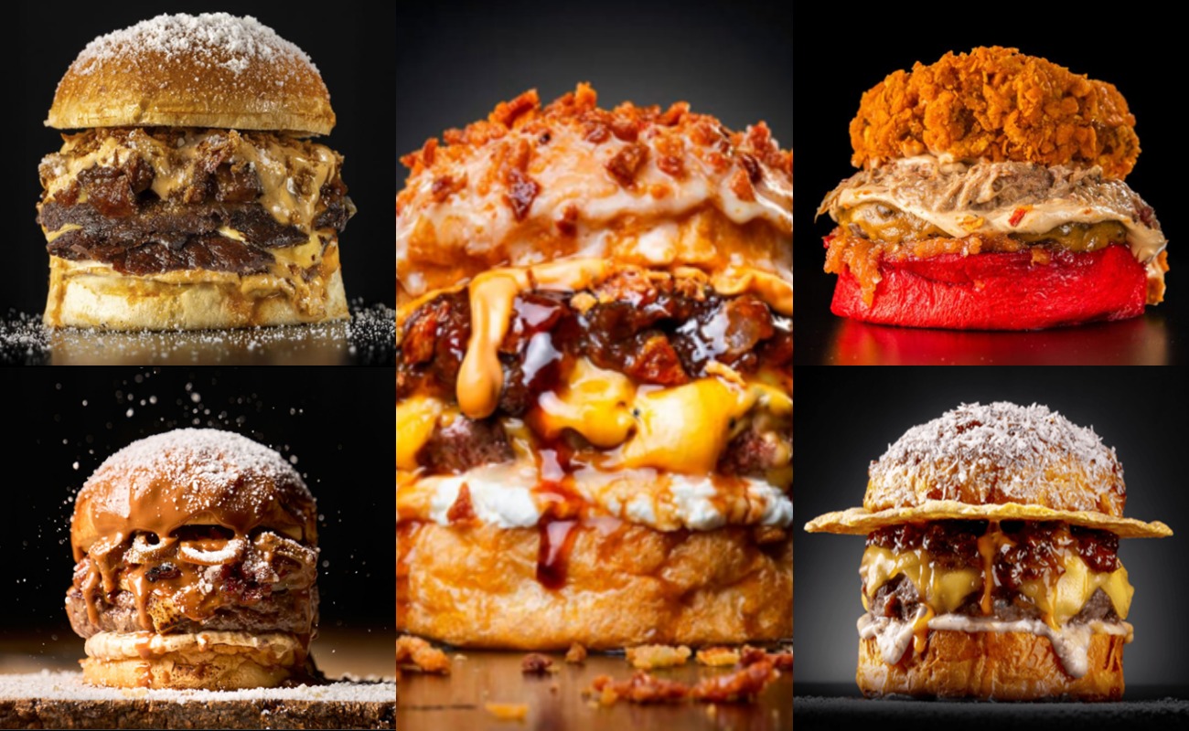 Brioche con Grana Padano y oro blanco, wagyú japonés y beicon caramelizado con dulce de leche revolucionan el puente de mayo en Guadalajara con The Champions Burger