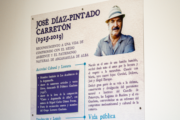 El Centro de Interpretación Castillo de Peñarroya reabre sus puertas con el nombre de José Díaz-Pintado Carretón 3 castillopenarroya diaz pintado carreton 7