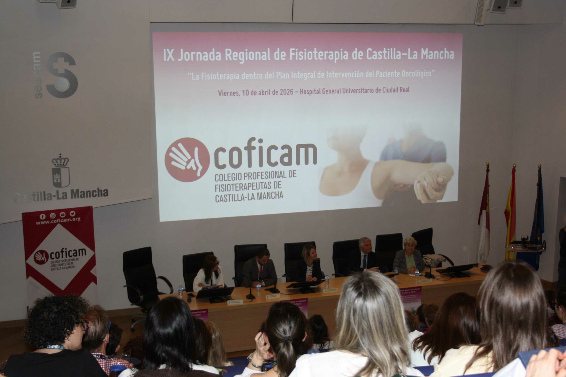 COFICAM celebra su IX Jornada Regional de Fisioterapia, centrada en la Intervención con el paciente oncológico