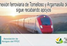 Tomelloso y Argamasilla de Alba, entre el ruido y la esperanza del tren Tomelloso y Argamasilla de Alba, entre el ruido y la esperanza del tren