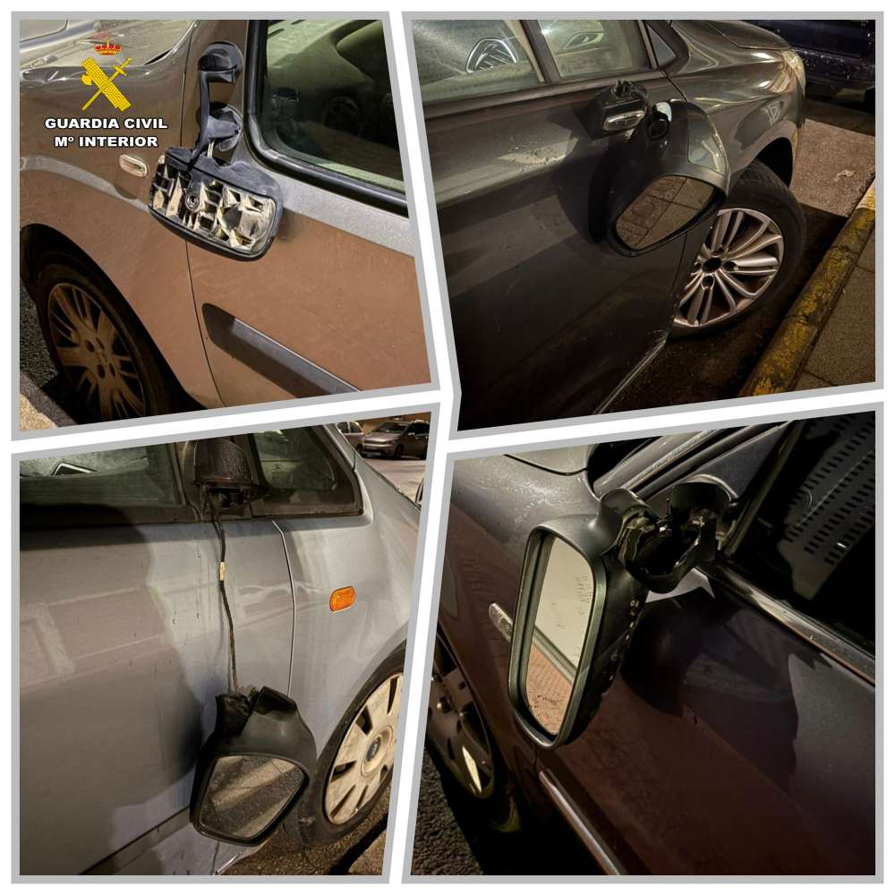 La Guardia Civil de Albacete detiene a un menor de edad por causar daños en nueve vehículos 3 danosnuevvehiculosalbacete 3