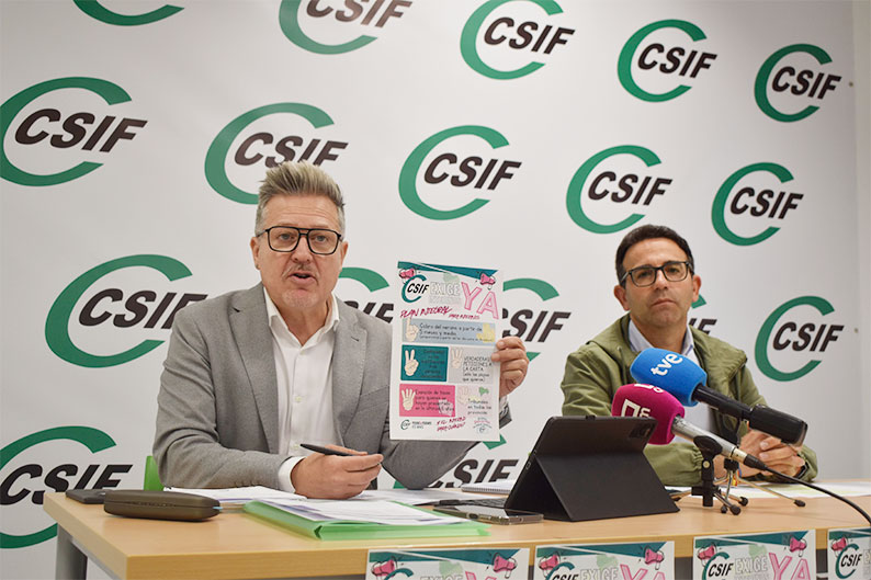 Los docentes interinos dicen basta: una encuesta de CSIF pone de manifiesto la precariedad estructural en la educación pública de Castilla-La Mancha