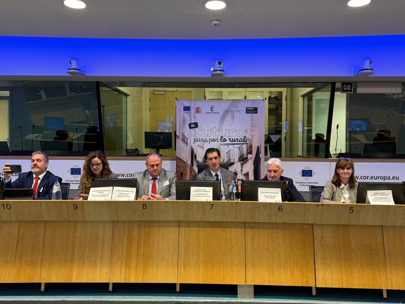 El Gobierno de Castilla-La Mancha reivindica en Europa el papel de los GDR y reclama fondos suficientes en la PAC para el desarrollo rural