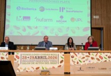 El IRIAF de Tomelloso acoge el Encuentro Internacional Phytoma sobre fitoSanidad en frutos secos El Gobierno regional pone en valor el liderazgo nacional e internacional de Castilla-La Mancha en frutos secos y su proyección de futuro