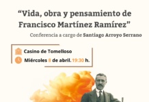 El Plan de Lectura de Tomelloso profundiza en la figura de Francisco Martínez Ramírez con una conferencia de Santiago Arroyo Serrano El Plan de Lectura de Tomelloso profundiza en la figura de Francisco Martínez Ramírez con una conferencia de Santiago Arroyo Serrano