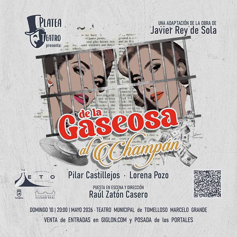 Dos mujeres, una celda y un duelo psicológico: Platea Teatro presenta “De la gaseosa al champán”