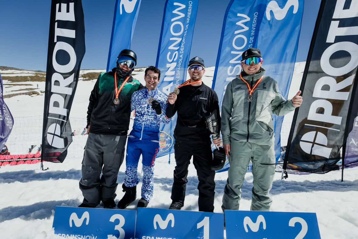 El villacañero Emilio Redondo se proclama campeón de España de SBX