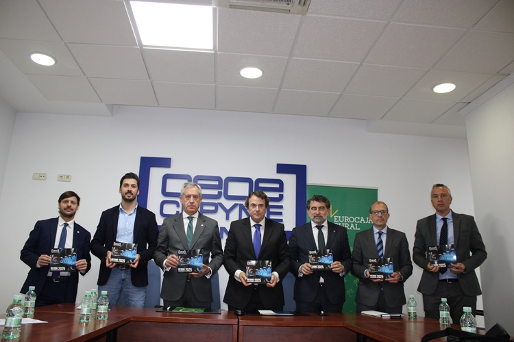 Eurocaja Rural y Diputación Provincial de Cuenca refuerzan su compromiso con el tejido empresarial apoyando el 'Informe Socioeconómico 2025' de CEOE CEPYME Cuenca