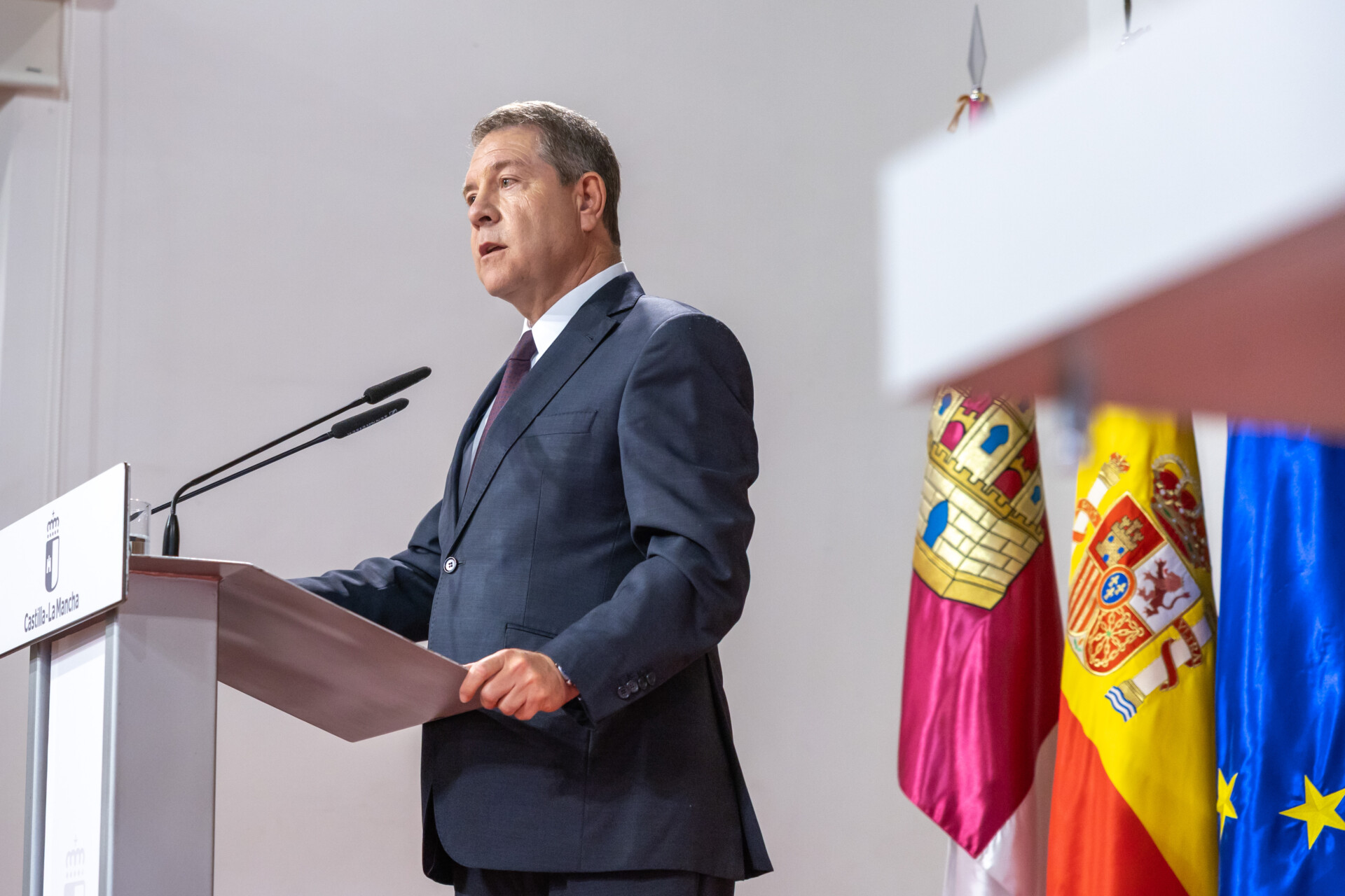 García-Page reclama una financiación autonómica “por justicia” y urge a un pacto de Estado que garantice “la sostenibilidad del sistema sanitario”