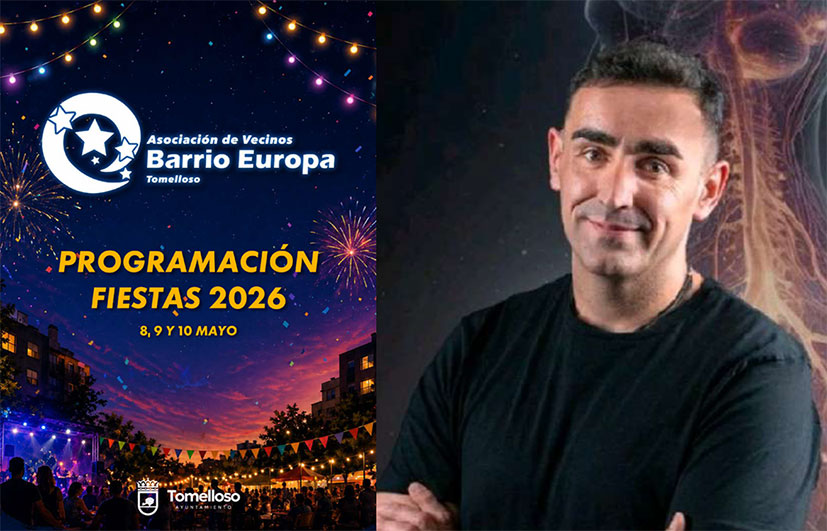 José María Belló pregonará las Fiestas del Barrio Europa de Tomelloso que se celebrará del 8 al 10 de mayo