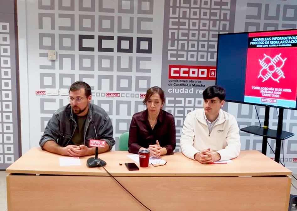 CCOO Ciudad Real anima a las personas extranjeras a acudir al sindicato para poder regularizar su situación y lograr sus derechos con plenas garantías