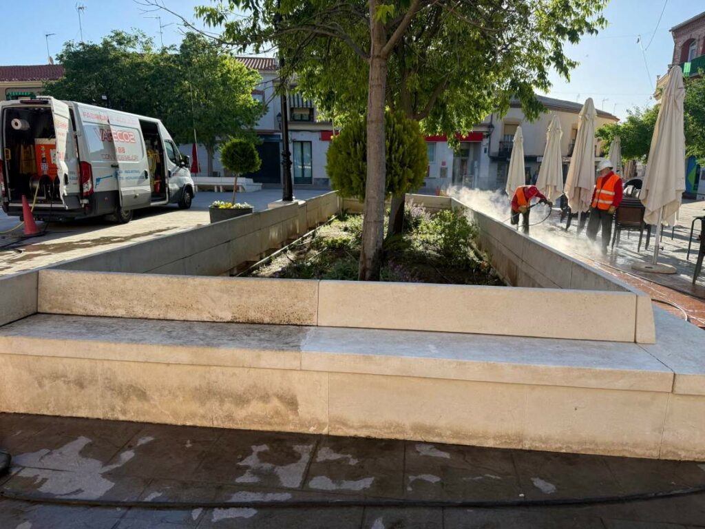 limpieza bancos villacanas 6