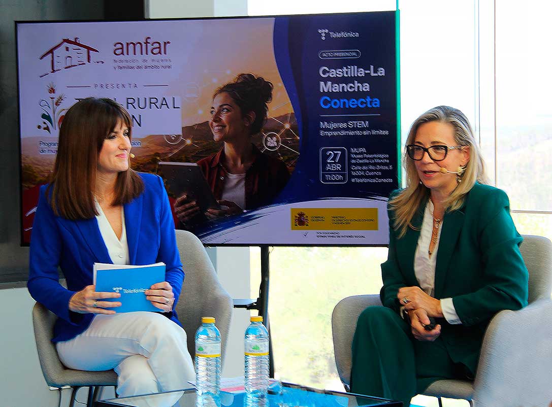 Merino: “El futuro será digital, pero debe construirse contando con las mujeres rurales