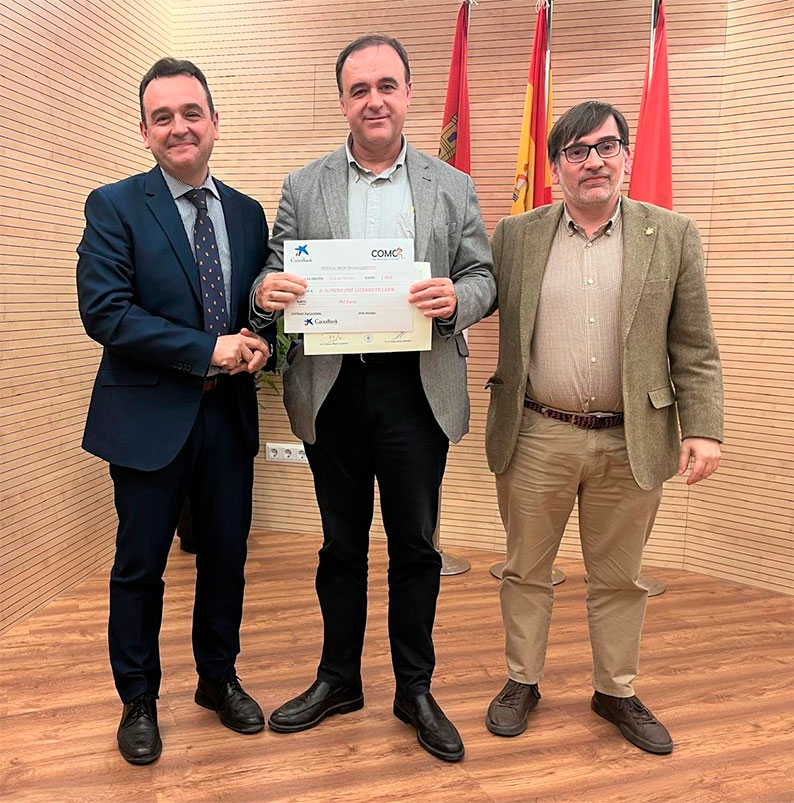 El doctor Alfredo Lucendo, premiado por su labor investigadora