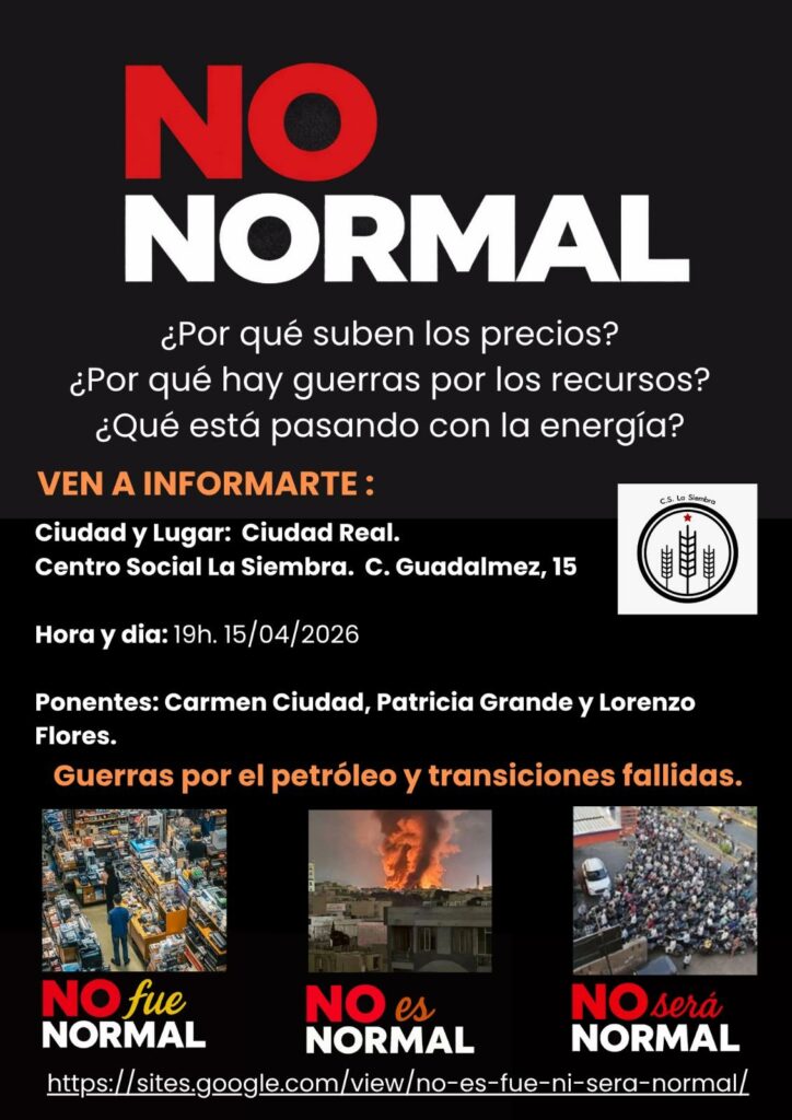 El “NO NORMAL TOUR” llega a Castilla-La Mancha para analizar las consecuencias y posibles medidas por la crisis del estrecho de Ormuz 2 no normal tour