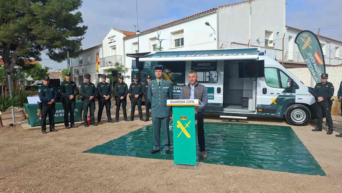 La Guardia Civil de Albacete incorpora una Oficina Móvil de Atención a la Ciudadanía (OMAC) que reforzará la atención y seguridad en la provincia