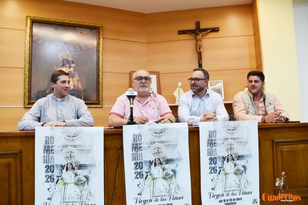 Tomelloso se abraza a su fe en una Romería 2026 ya presentada oficialmente y que promete ser inolvidable 1 presentacionromeria tomelloso 2026 2 1
