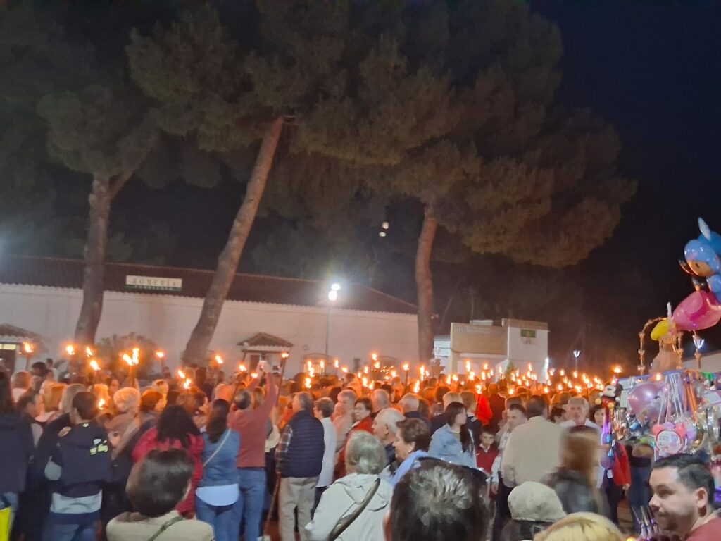 procesion antorchas tomelloso romeria 2026 03