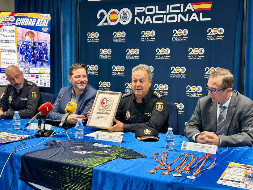 La Policía Nacional presenta la XII edición de la Ruta 091 en Ciudad Real con un marcado carácter solidario