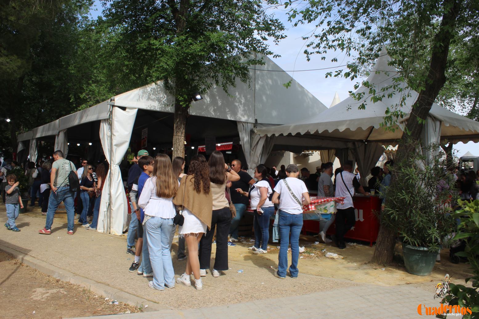 San Marcos llena Pinilla de familias, juegos en un gran ambiente romero