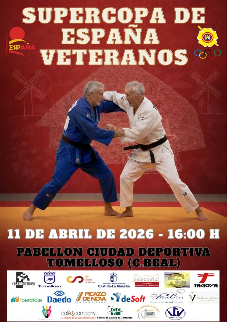 Tomelloso se convierte en capital del judo con la Supercopa de España Junior y Veteranos 8 supercopaespana veteranos judo