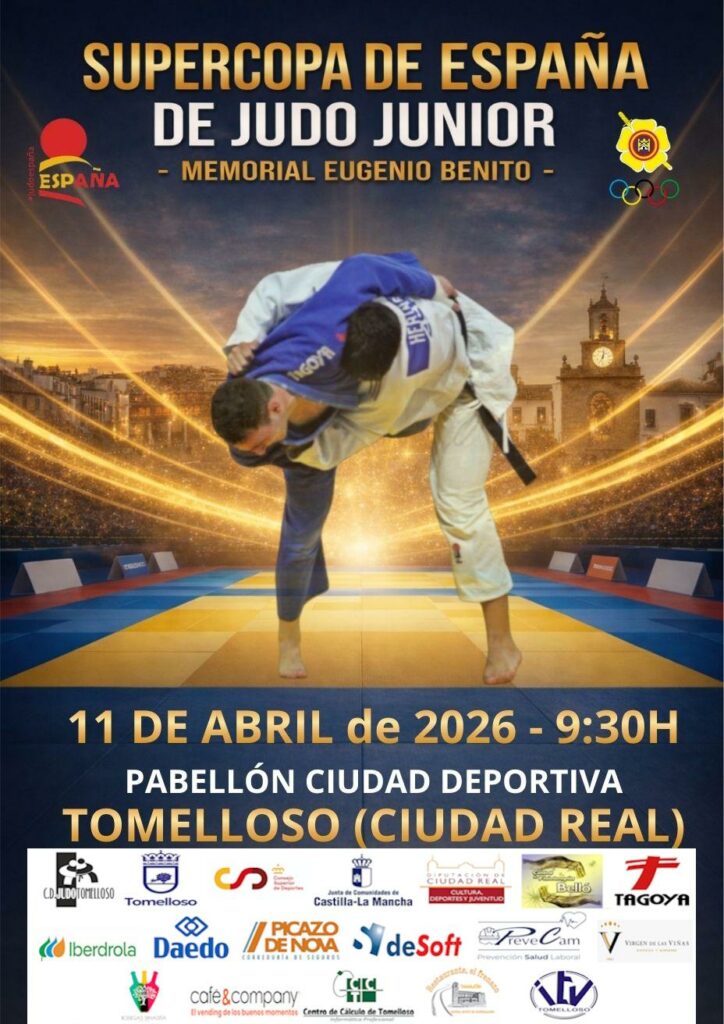 Tomelloso se convierte en capital del judo con la Supercopa de España Junior y Veteranos 9 supercopajudojunior