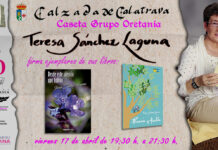 La sensibilidad de Teresa Sánchez Laguna llega a la V Feria del Libro de Calzada de Calatrava La sensibilidad de Teresa Sánchez Laguna llega a la V Feria del Libro de Calzada de Calatrava