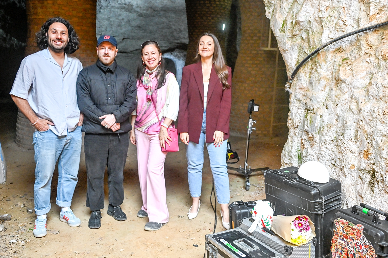 Tomelloso acoge el rodaje de un cortometraje en las cuevas-areneros de la Esperanza tras su reconocimiento en la XVII Bienal de Arquitectura