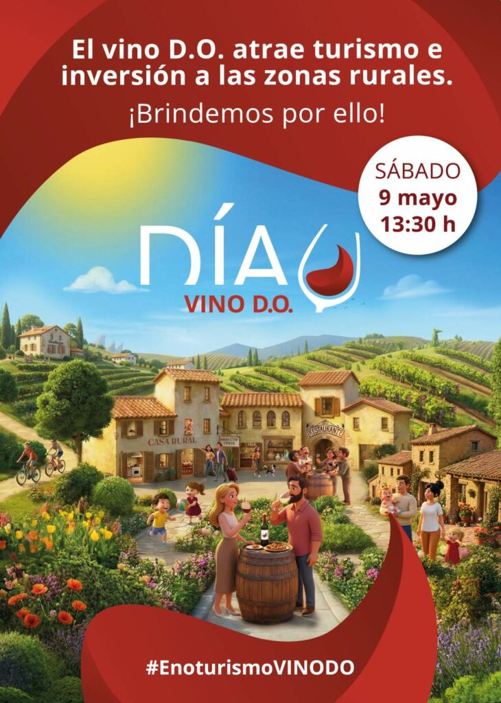 El D&Iacute;A VINO DO 2026 reivindicar&aacute; el enoturismo como fuente de riqueza en las zonas rurales