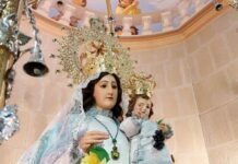 La Virgen de las Viñas luce en todo su esplendor para celebrar su romería La Virgen de las Viñas luce en todo su esplendor para celebrar su romería